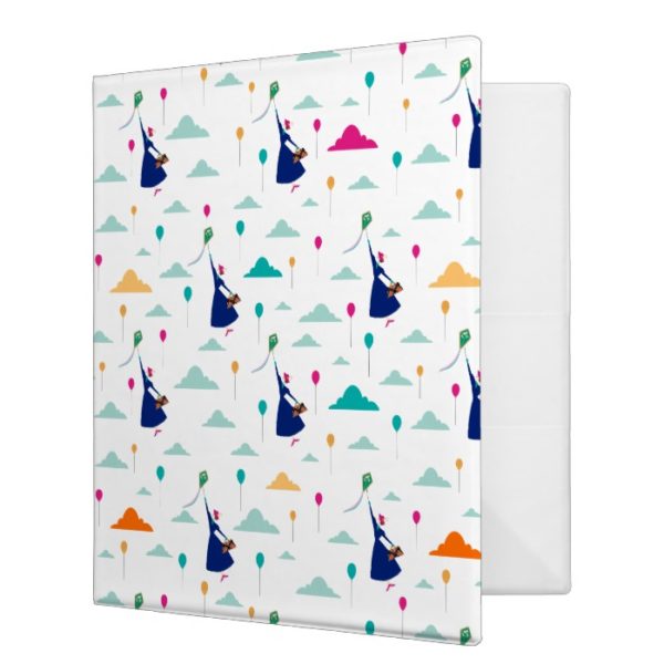 Mary Poppins | Magic Fills the Air Pattern 3 Ring Binder