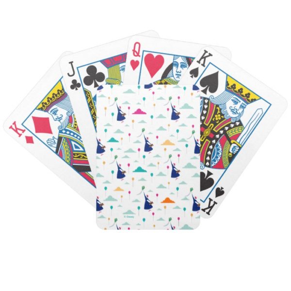 Mary Poppins | Magic Fills the Air Pattern Bicycle Playing Cards