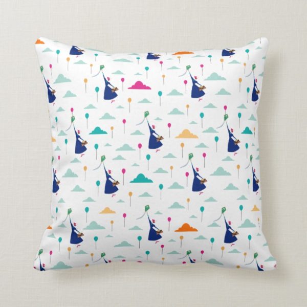 Mary Poppins | Magic Fills the Air Pattern Throw Pillow