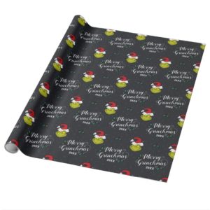 Merry Grinchmas | Grinch Holiday Wrapping Paper