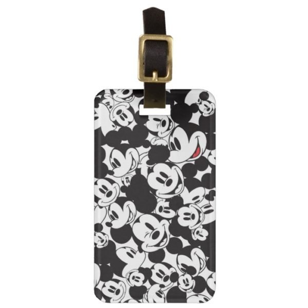 Mickey & Friends | Classic Mickey Pattern Luggage Tag