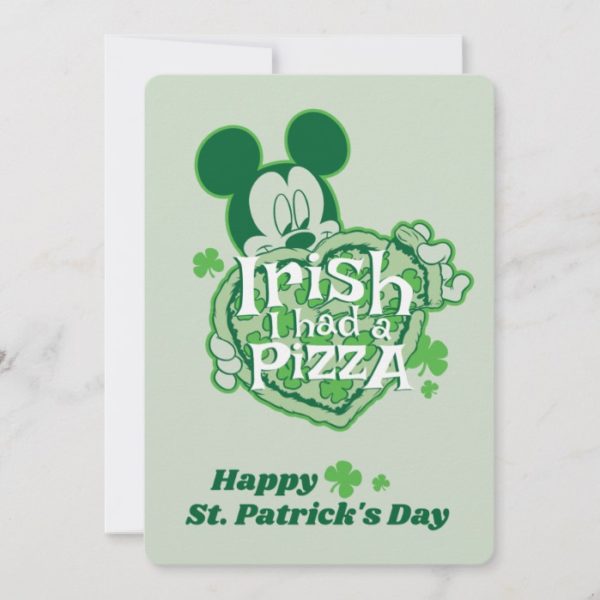 Mickey | Irish I had a Pizza Card