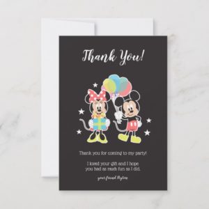 Mickey & Minnie | Time to Party - Thank You