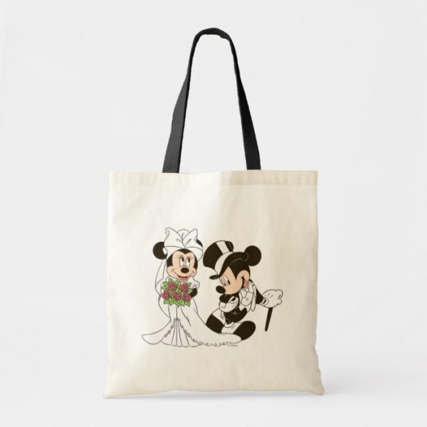 Mickey & Minnie Wedding | Getting Married Tote Bag