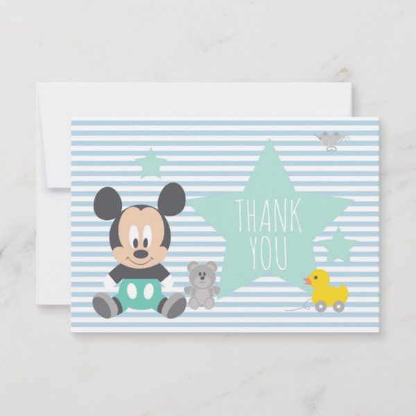 Mickey Mouse | First Birthday Thank You