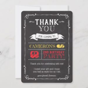 Mickey Mouse Icon Chalkboard | Thank You