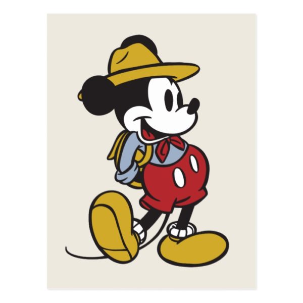 Mickey Mouse| Outdoor Mickey Postcard