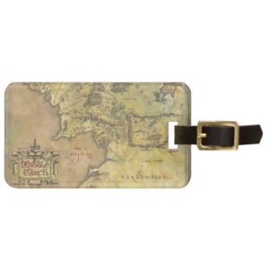 MIDDLE EARTH™ #2 Map Luggage Tag
