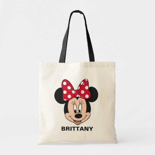 Minnie Mouse | Head Logo Tote Bag