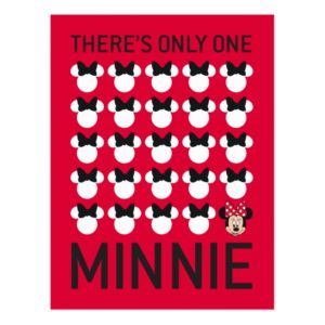 Minnie Mouse | Only One Minnie Postcard