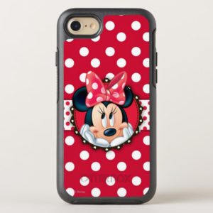 Minnie Mouse | Smiling on Polka Dots OtterBox iPhone Case