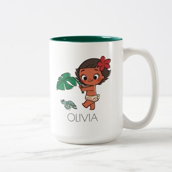 Moana | Born to be in the Sea Two-Tone Coffee Mug