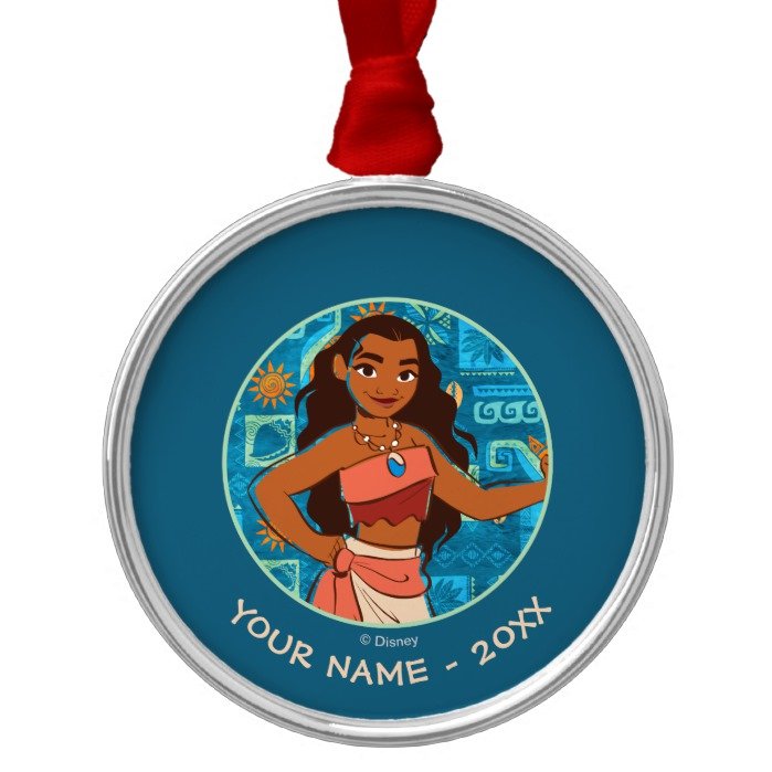 Moana | Daughter Of The Sea Metal Ornament