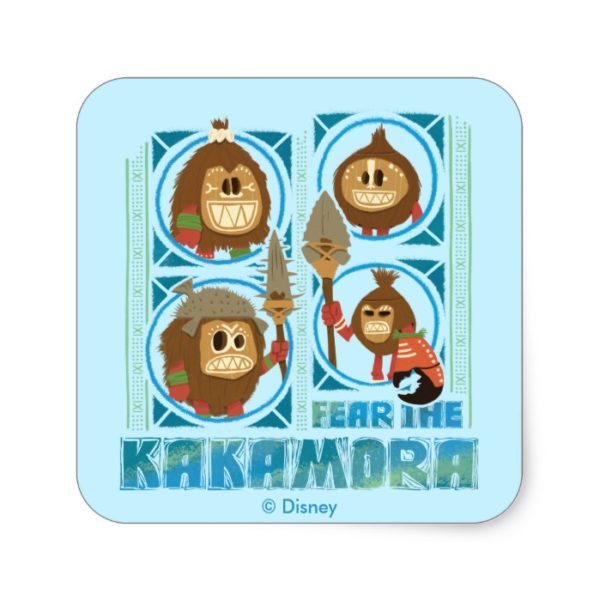 Moana | Fear The Kakamora Square Sticker