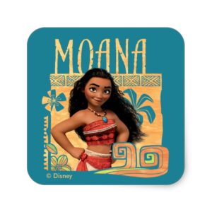 Moana | Find Your Way Square Sticker