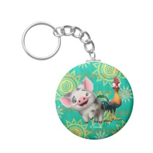 Moana | First Mate & Top Rooster Keychain