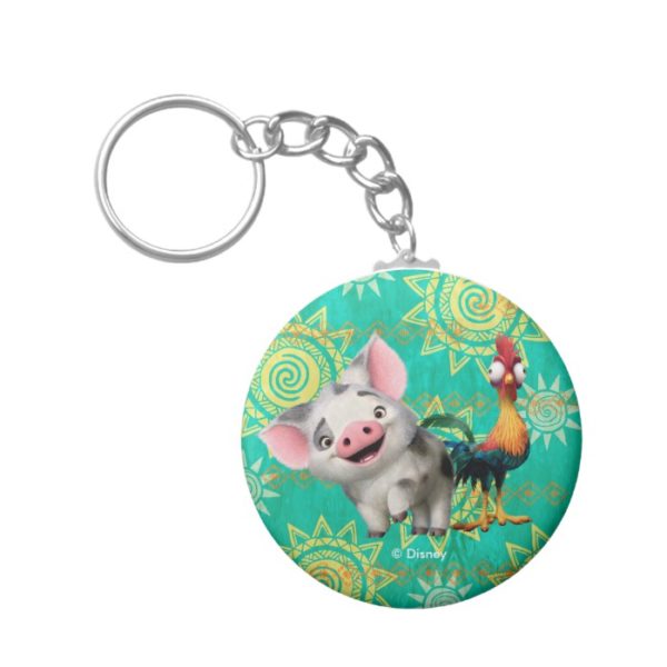 Moana | First Mate & Top Rooster Keychain