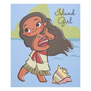 Moana | Island Girl Fleece Blanket