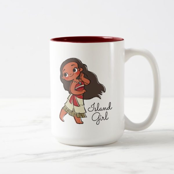 Moana | Island Girl Two-Tone Coffee Mug