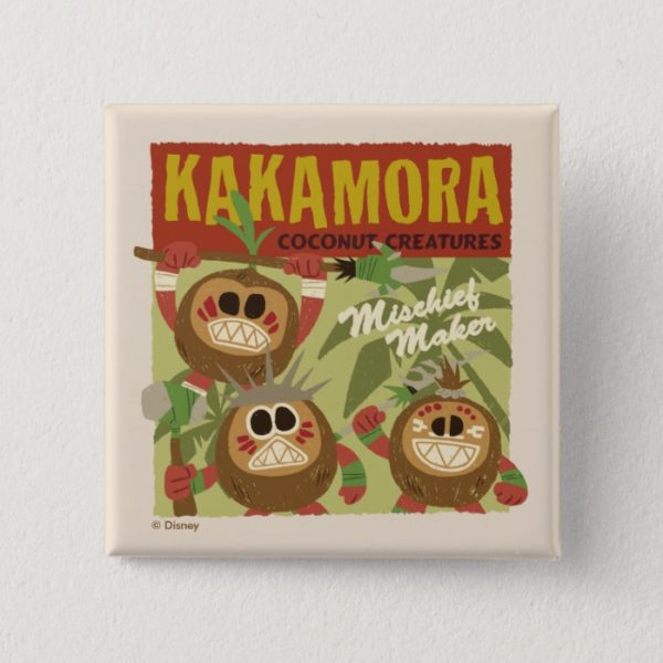 Moana | Kakamora - Coconut Creatures Pinback Button