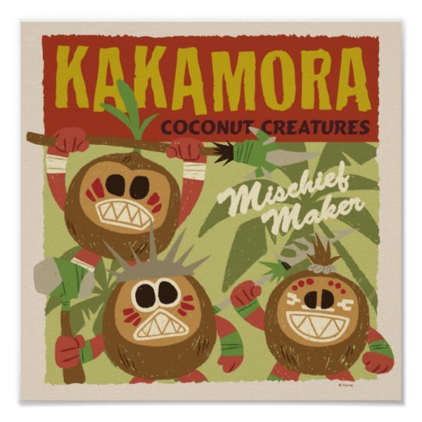 Moana | Kakamora - Coconut Creatures Poster