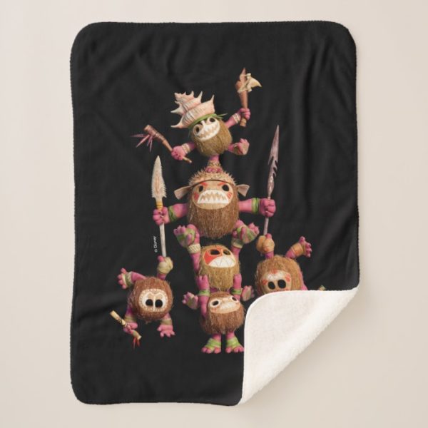 Moana | Kakamora - Coconut Pirates Sherpa Blanket