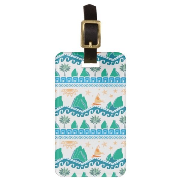 Moana | Land And Sea Are One - Pattern Bag Tag