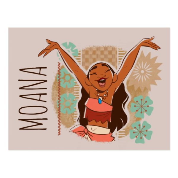 Moana | One With The Waves Postcard