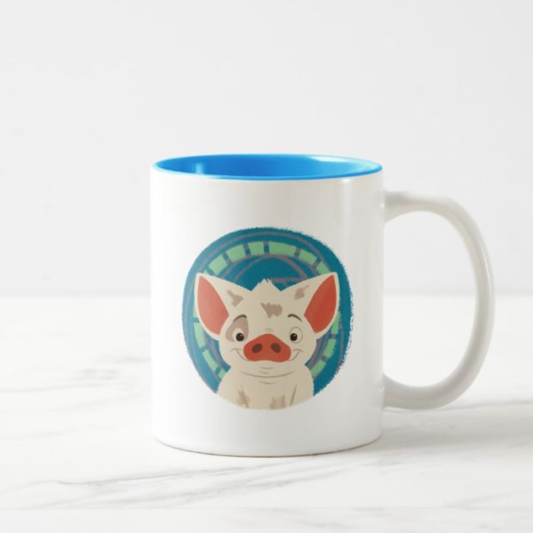 Moana | Pua The Pig Two-Tone Coffee Mug