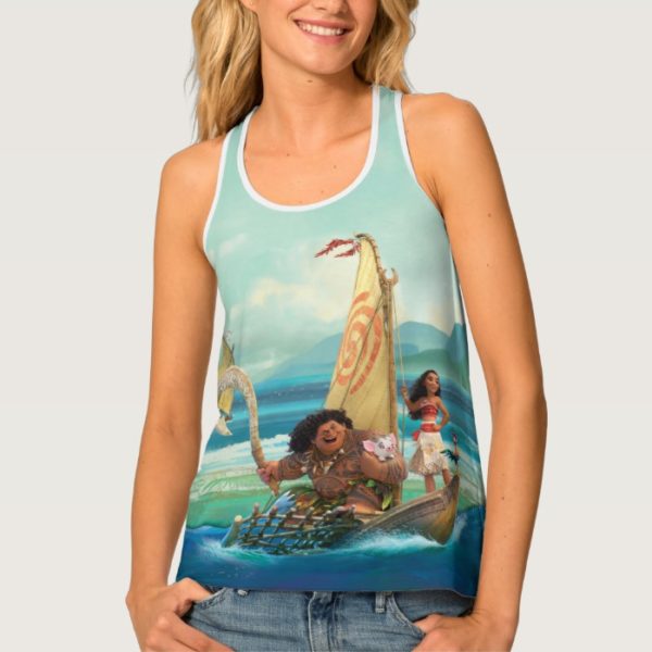 Moana | Set Your Own Course Tank Top
