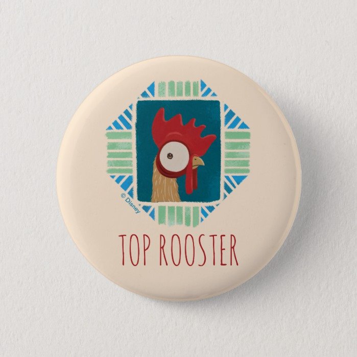Moana | Vintage Heihei Button