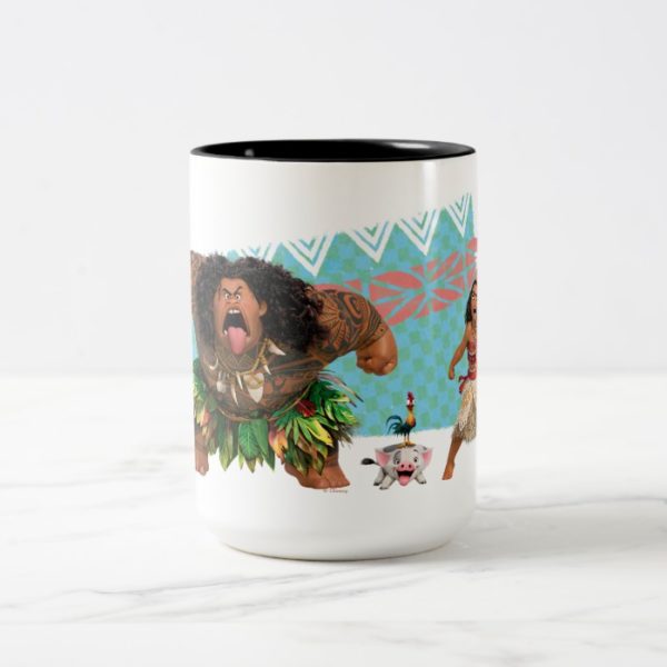 Moana | We Are All Voyagers Two-Tone Coffee Mug