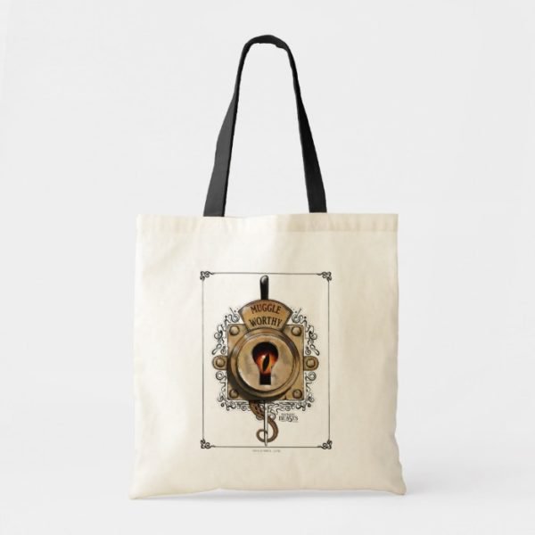 MUGGLE WORTHY™ Lock Tote Bag