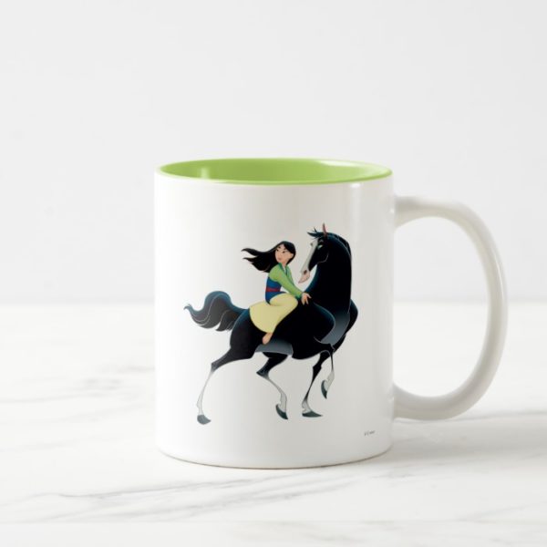 Mulan and Khan Two-Tone Coffee Mug