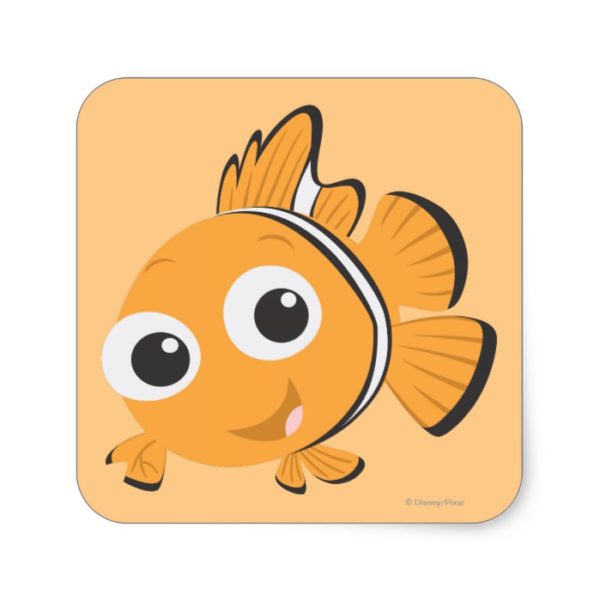 Nemo 1 square sticker