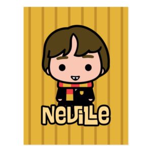 Neville Longbottom Cartoon Character Art Postcard