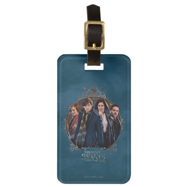 NEWT SCAMANDER™ and Company Art Nouveau Frame Luggage Tag