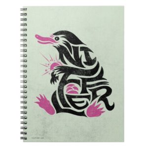 NIFFLER™ Typography Graphic Notebook