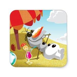 Olaf | Chillin' in the Sunshine Square Sticker