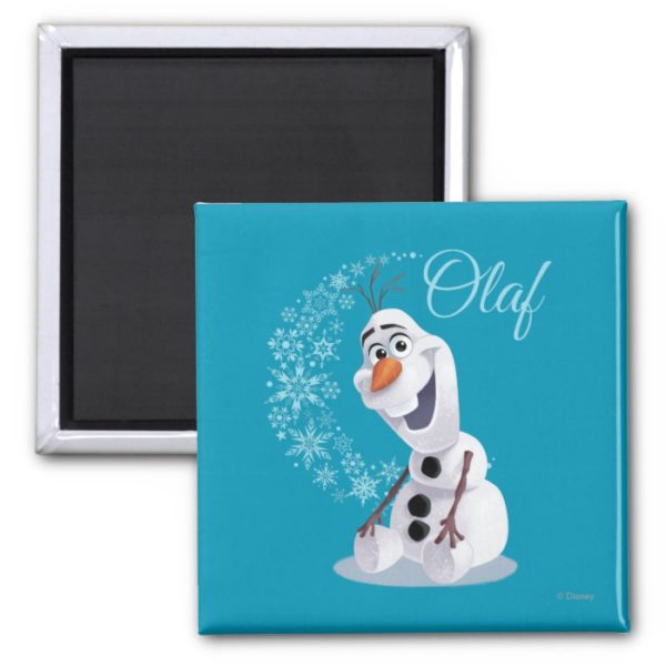 Olaf | Wave of Snowflakes Magnet