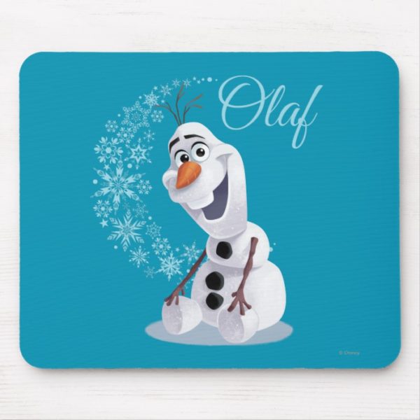 Olaf | Wave of Snowflakes Mouse Pad