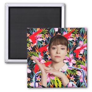Orphan Black | Alison - Floral Pattern Magnet