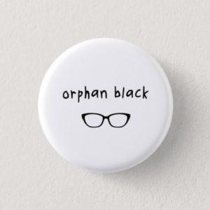 Orphan Black badge / button - Cosima's glasses