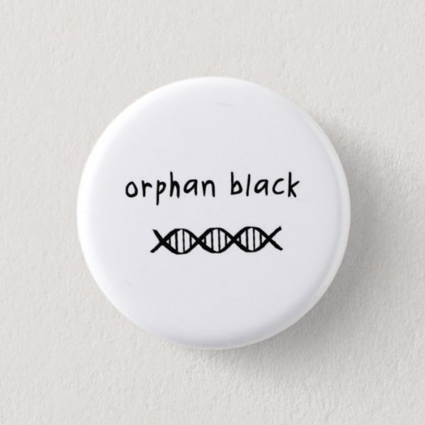 Orphan Black badge / button - DNA