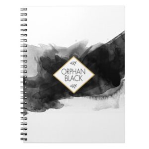 Orphan Black Black Watercolor Notebook