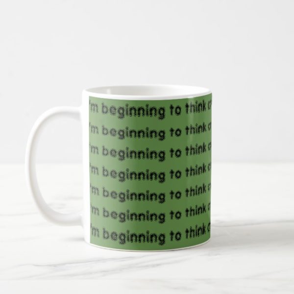 Orphan black quote think crazy is genetic coffee mug