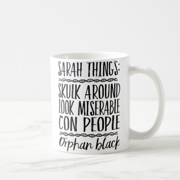 Orphan Black Sarah Things Mug