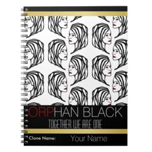 Orphan Black "Together We Are One" Notebook