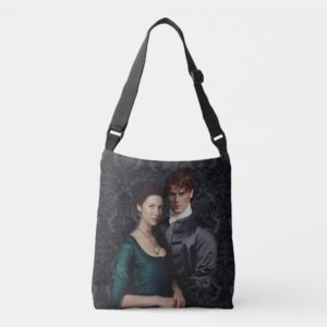 Outlander | Claire And Jamie Damask Portrait Crossbody Bag