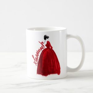 Outlander | Claire In A Red Dress Sassenach Coffee Mug